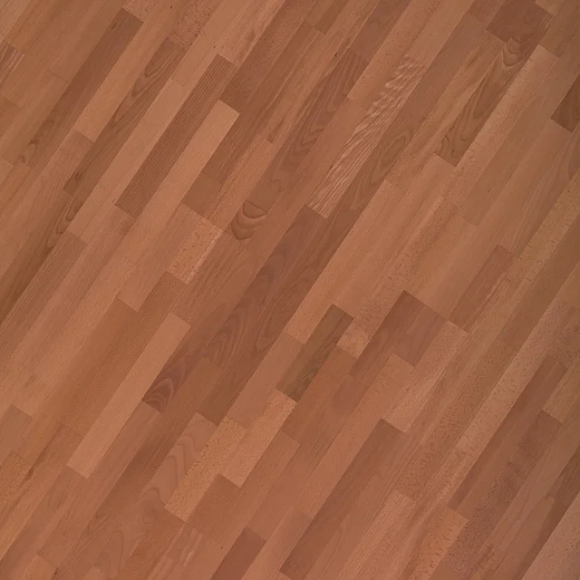 Bükk Gőzölt Natúr - 3 sávos szalagparketta 14 mm