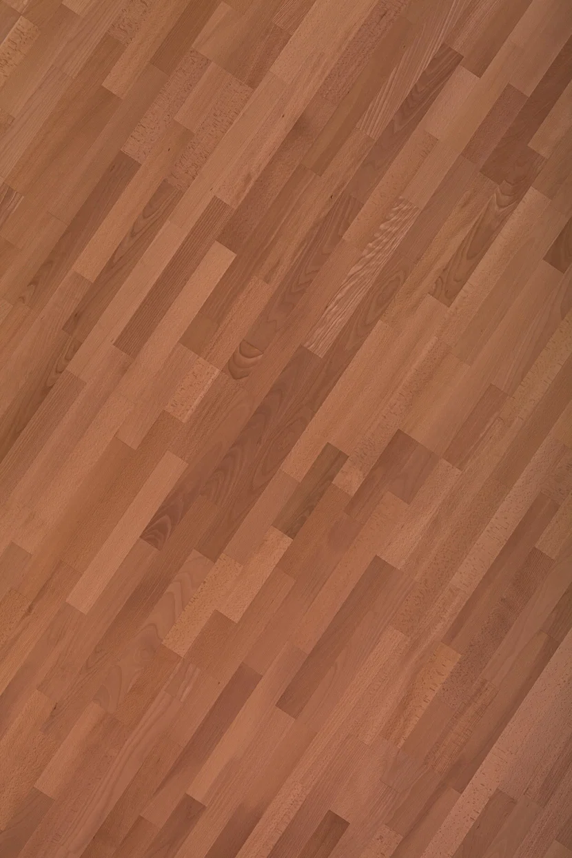 Bükk Gőzölt Natúr - 3 sávos szalagparketta 14 mm