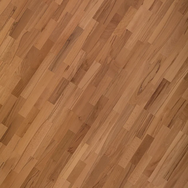 Bükk Gőzölt Rustic - 3 sávos szalagparketta 14 mm