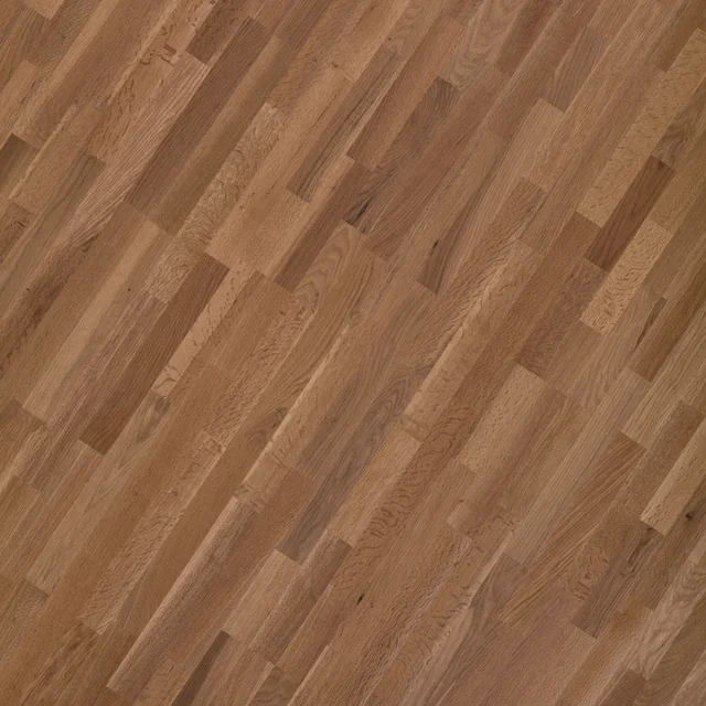 Cser Rustic - 3 sávos szalagparketta 14 mm