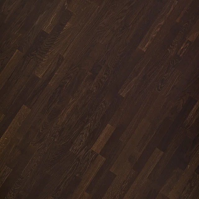 Füstölt Tölgy Natur - 3 sávos szalagparketta 14 mm