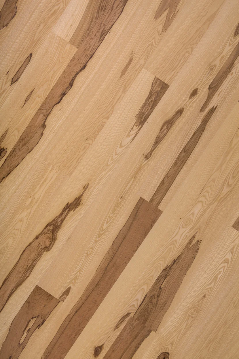 Kőris Rustic - 1 sávos szalagparketta 14 mm