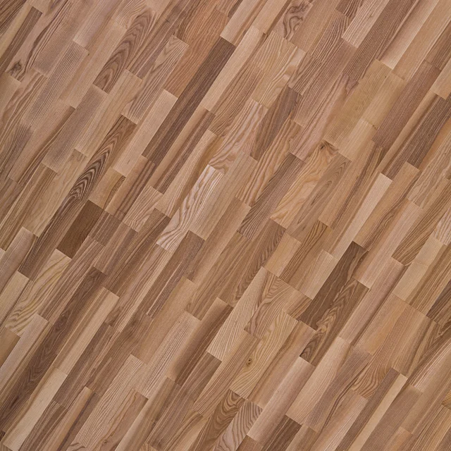 Kőris Rustic - 3 sávos szalagparketta 14 mm