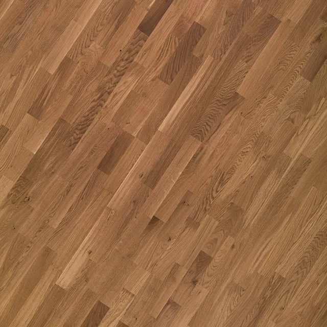 Tölgy Rustic - 3 sávos szalagparketta 14 mm