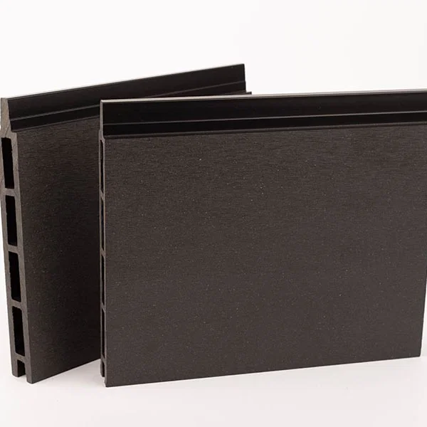 Antracit - zárt WPC kerítéselem 21 mm