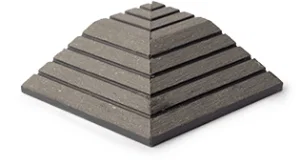 WPC kiegészítő Élzáró sarokelem klikk rendszerhez