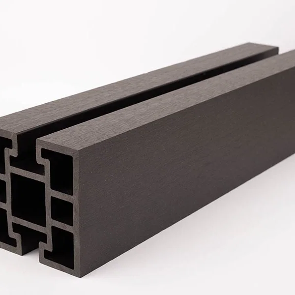 WPC kiegészítő Kerítésoszlop - 120x120 x 2000 mm - Antracit