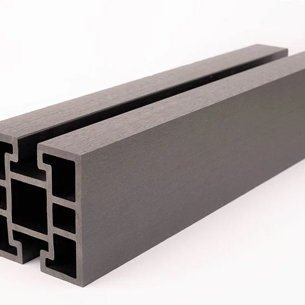 WPC kiegészítő Kerítésoszlop - 120x120 x 2000 mm - Világosszürke