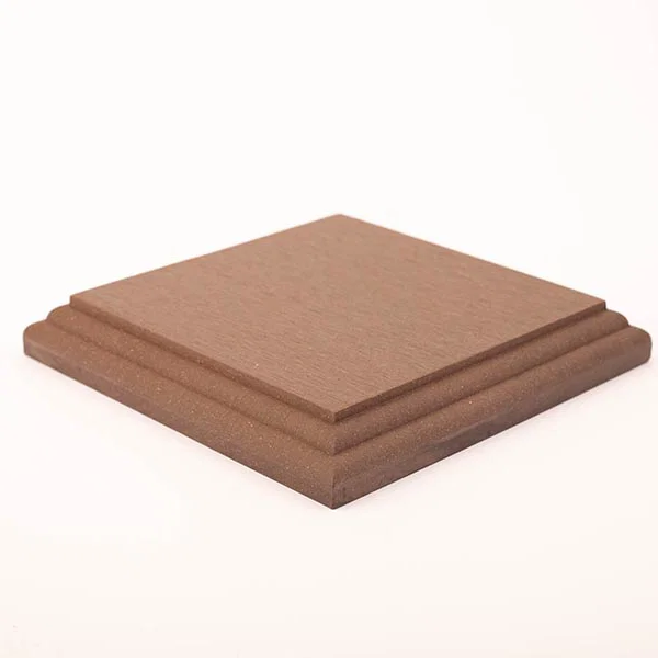 WPC kiegészítő Oszlopkupak - sötétbarna